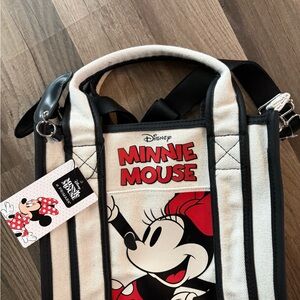 Primark Minnie Mouse Crossbody Bag - Black and White